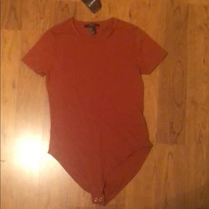 Burnt Orange Body Suit